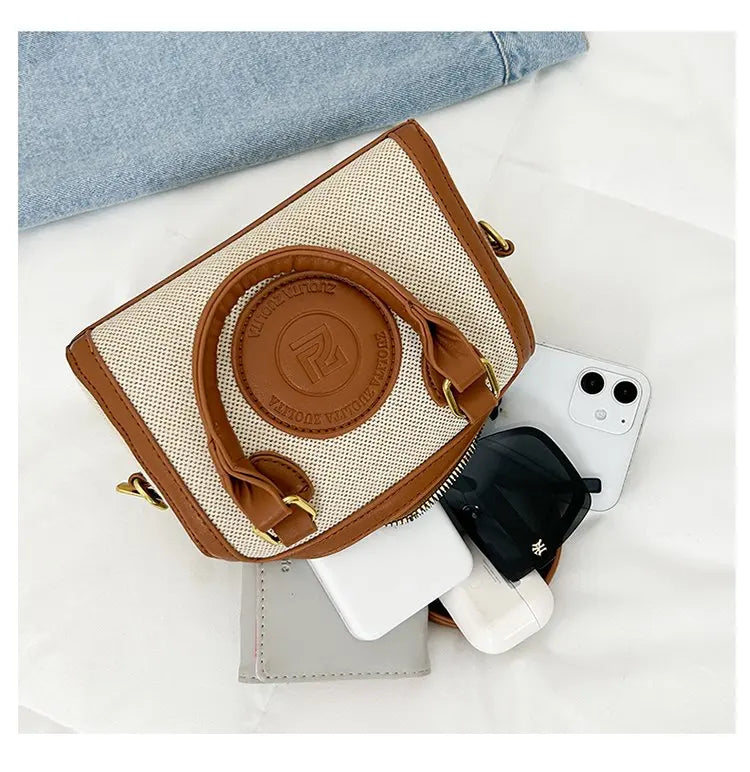 Famous Designer Leather Women's Tote Bag Luxury Brand Popular Classic Fine Craftsmanship Elegant Vintage Commuter Bag