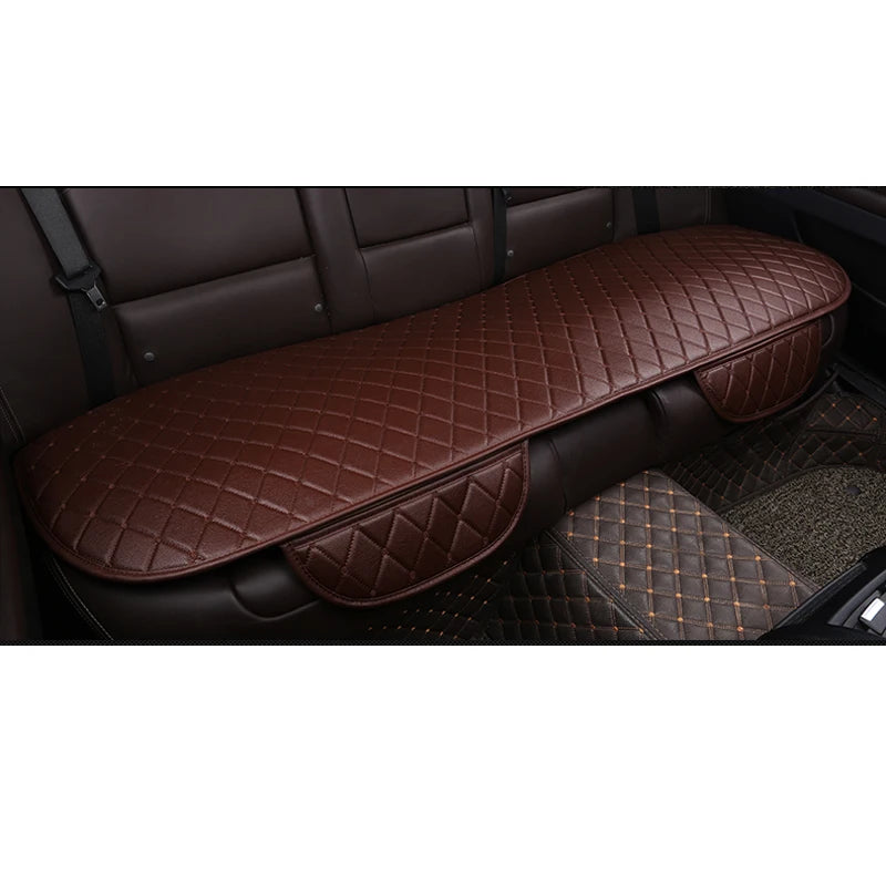 Universal Car Seat Covers PU Leather Seat Cover Auto Interior Accessories Mat Protector Car Leather Support Pad Car Seat Covers