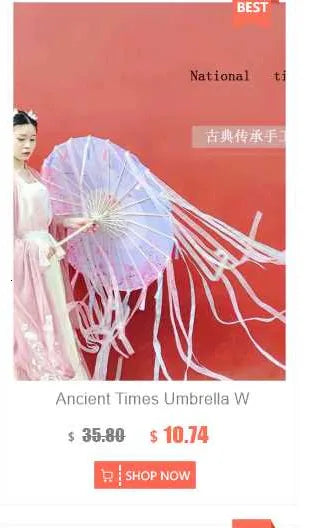 Hot Selling Ancient Style Umbrellas Scenic Chinese Style Ceiling Decoration Umbrellas, Hanfu Cosplay Decor