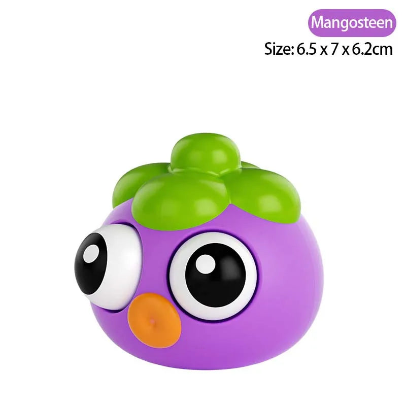 Eye-Popping Squeeze Toy Stress Relief Squishy Fidget Sensory Bouncing Toys Squeezable Staring Eyeball Fruit Animals Kid Gift