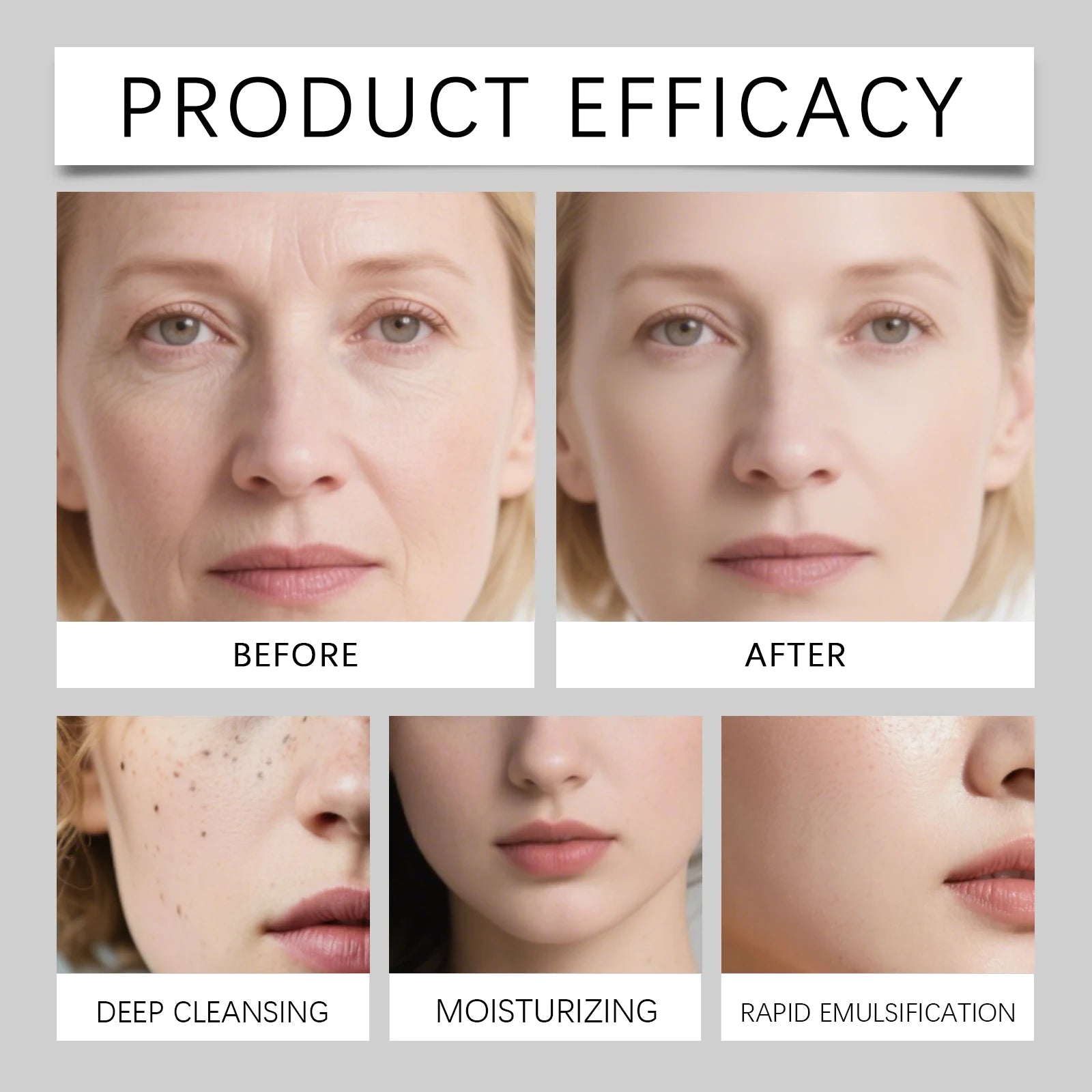 Korean Centella Asiatica Face Cream Deep Hydrating Moisturizing Refreshing Lifting Firming Anti-Aging Skincare Facial Cream