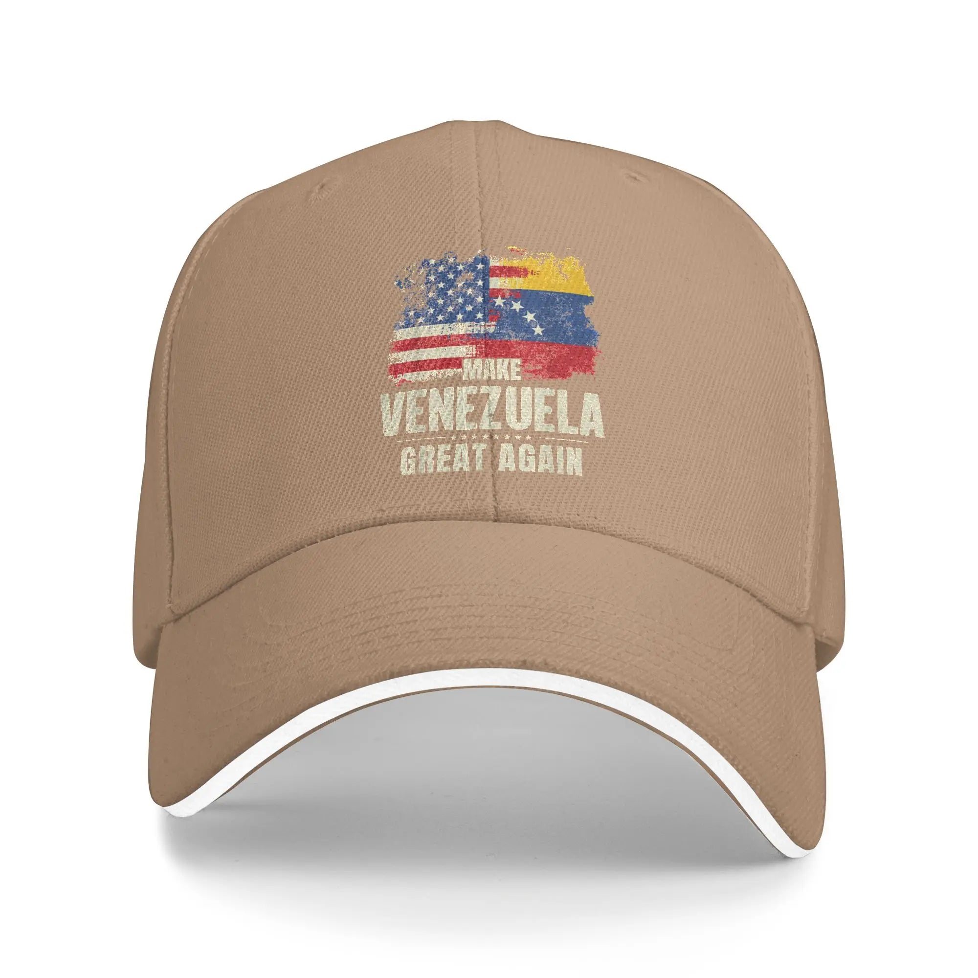 Make Venezuela Great Again Flag Baseball Cap  y2k Cute Female Male Trucker Hat Hot Sale Print Hunting Camping Snapback Cap Gift