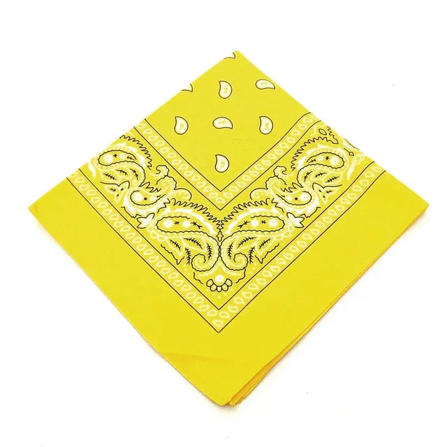 1/2pcs Hip Hop Bandana Man Women Fashion Outdoor Headbands Hair Band Wrist Wraps Hair Scarves High Quality Hair Accessories