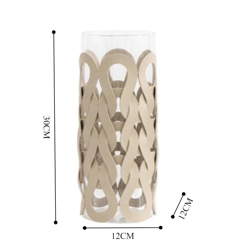 Glass Vases Decoration Aesthetic Flower Vase