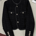High-end Women's Tweed Coat 2025 Autumn and Winter New Arrival Noble French Elegant Fashionable Versatile Short Jacket