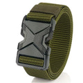 Men's belt buckle, woven lightweight and breathable, multi-functional outdoor casual and versatile commuting belt for men