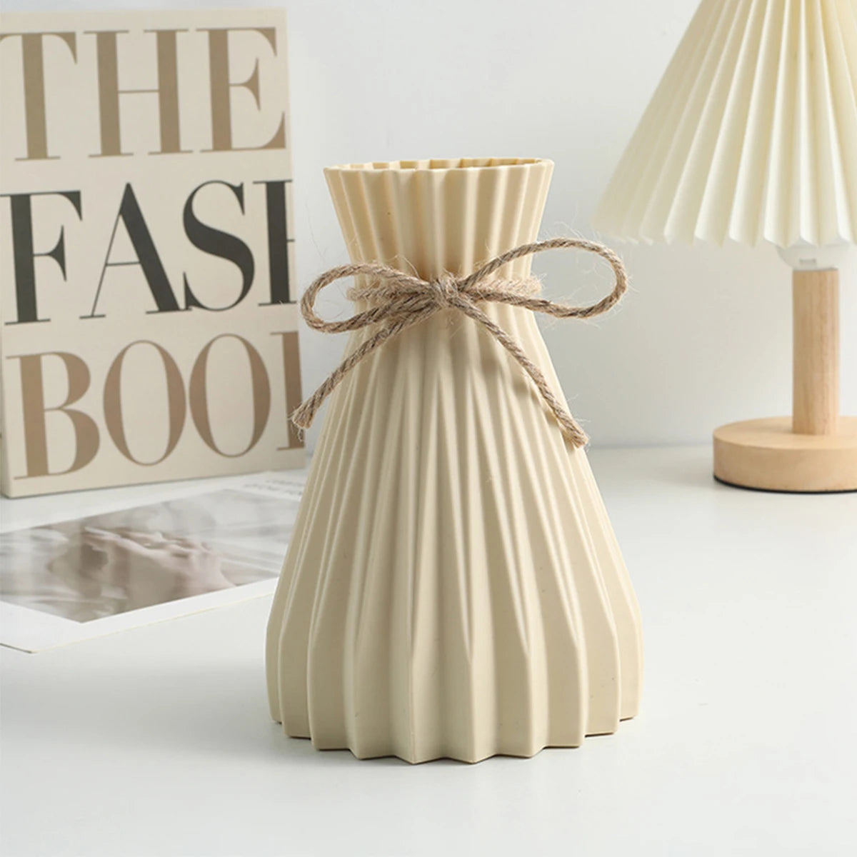 1PC Water Ripple Plastic Vase