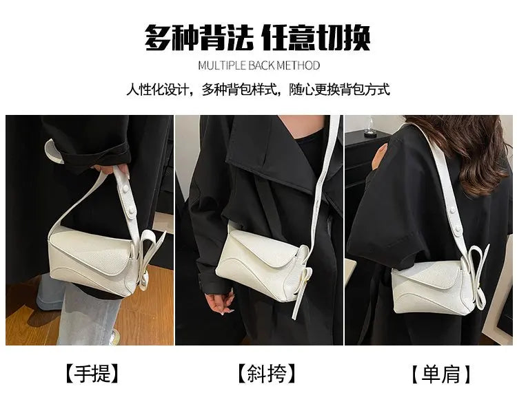 2025 New High-end Ladies Leather Hand Bag Luxury Brand Famous Designer Classic Simple Paris