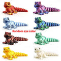 Multi-joint Movable 3D Printed Animals Mini Cute Sensory Toy Funny Home Accessories Kids Gift