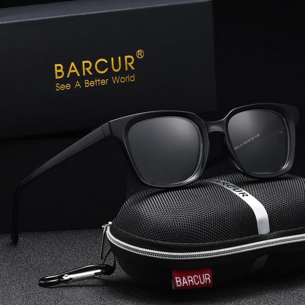 BARCUR Trendy Square Reading Glasses for Men and Women Blue Light Blocking Computer Glasses Clear Lens Presbyopic Readers Stylish Eyewear for Summer Indoor and Outdoor Use