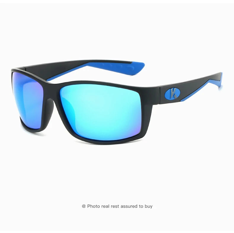 Karos Super Fashion Square Polarized Sunglasses Men Women UV protection outdoor Riding Fishing Retro Designer Sun Glasses UV400