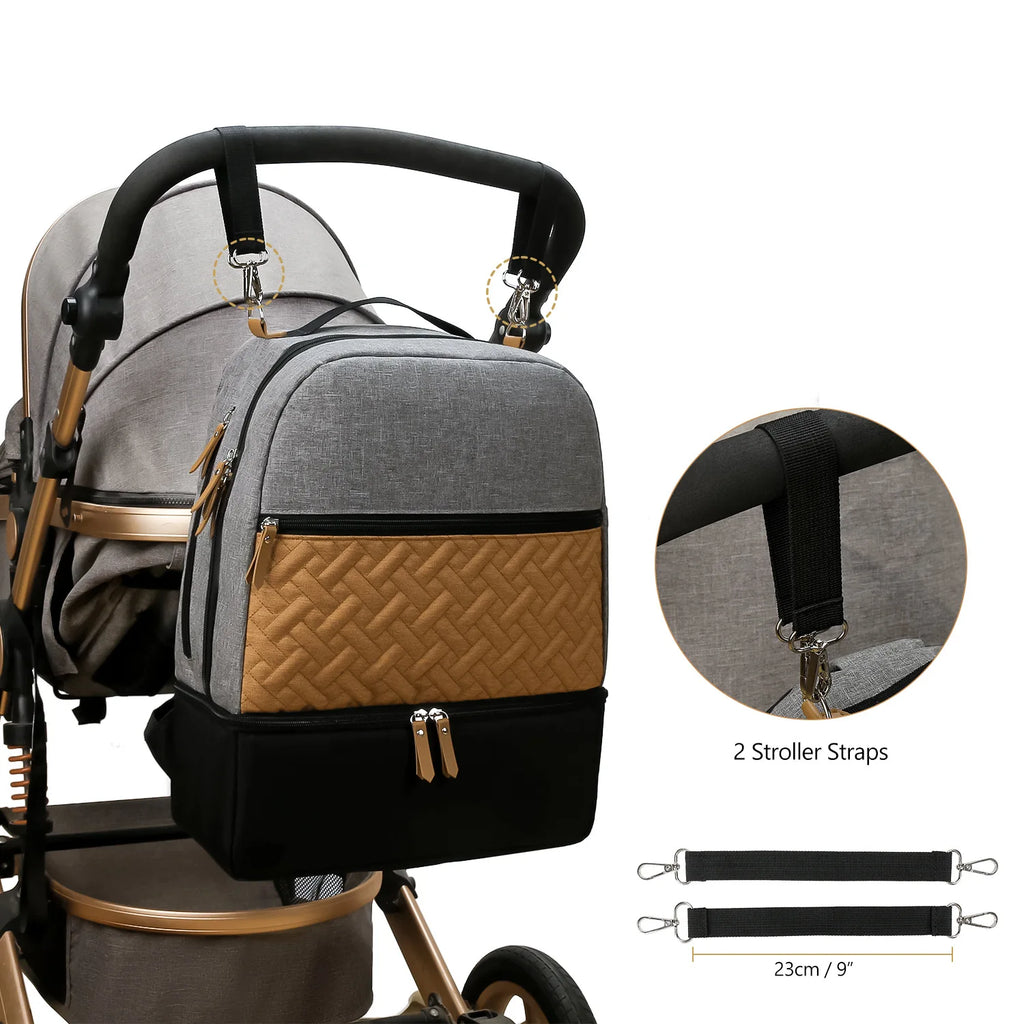 Baby Diaper Bag Backpack – Stylish & Spacious Organizer for Parents