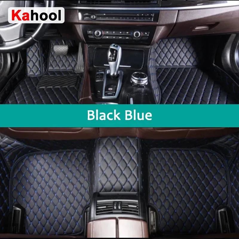 KAHOOL Custom Car Floor Mats For Subaru XV Crosstrek Auto Carpets Foot Coche Accessorie