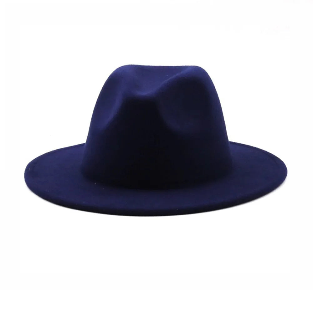 Hat Women Hat LuxuryHats for Men Women Fashion Formal Wedding Decorate Camel Panama Cap Jazz Flat Brim Top Fedora Hat Gorras