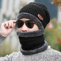 Fashionable hats and scarves, knitted hat and scarf sets, creating a simple and fashionable style; Warm and comfortable