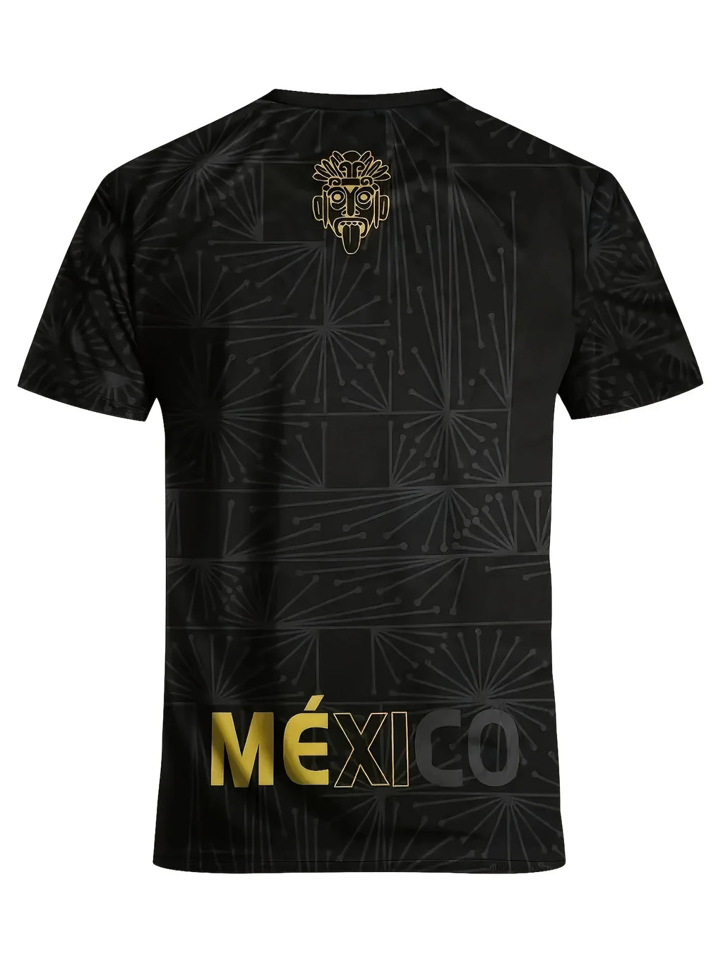 Men'S Mexican Soccer Jersey - Lightweight Breathable Soccer Shirt with Authentic Mexico Design Black & Green Color Block