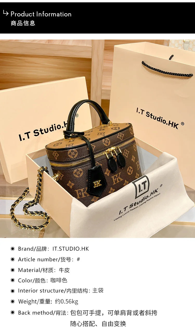 Famous Designer Popular Classic Elegant Leather Shoulder Bag Handbags Tote Bags For Ladies Women Crossbody-Bag Luxury Brand