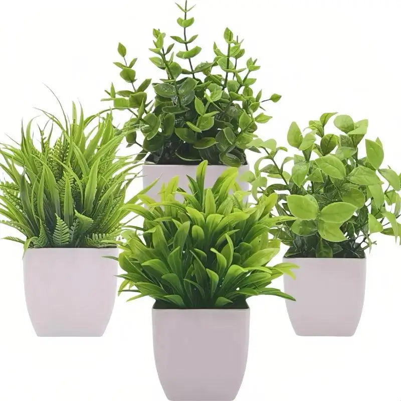 Artificial Potted Plants With Lifelike Foliage And No Maintenance