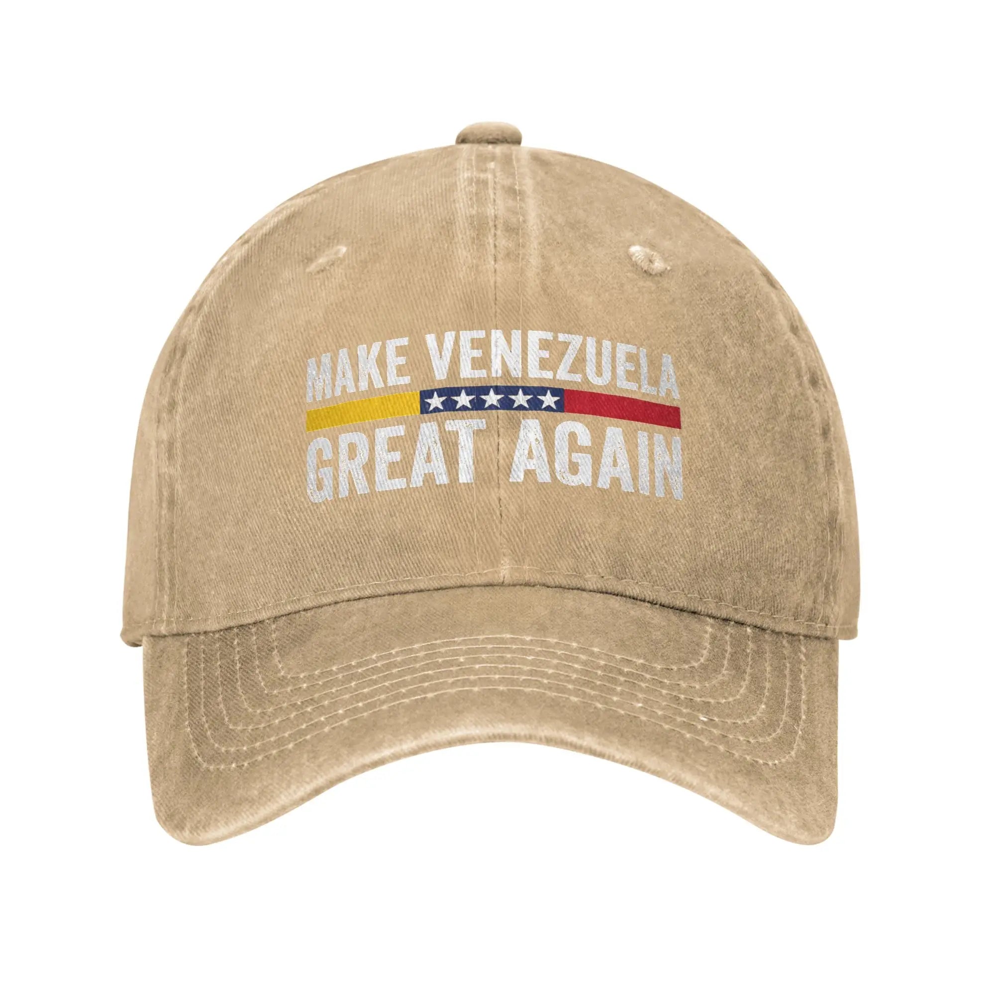 Washed Baseball Cap Make Venezuela Great Again Summer Trucker Hat For Men Women Venezuelan Outdoor Sports Sun Baseball Caps