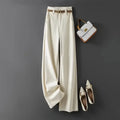 Dress Pants Work Office Long Women's Tailoring Female Trousers Casual Harajuku Slacks All Medium Y2k Streetwear Elastic One Size