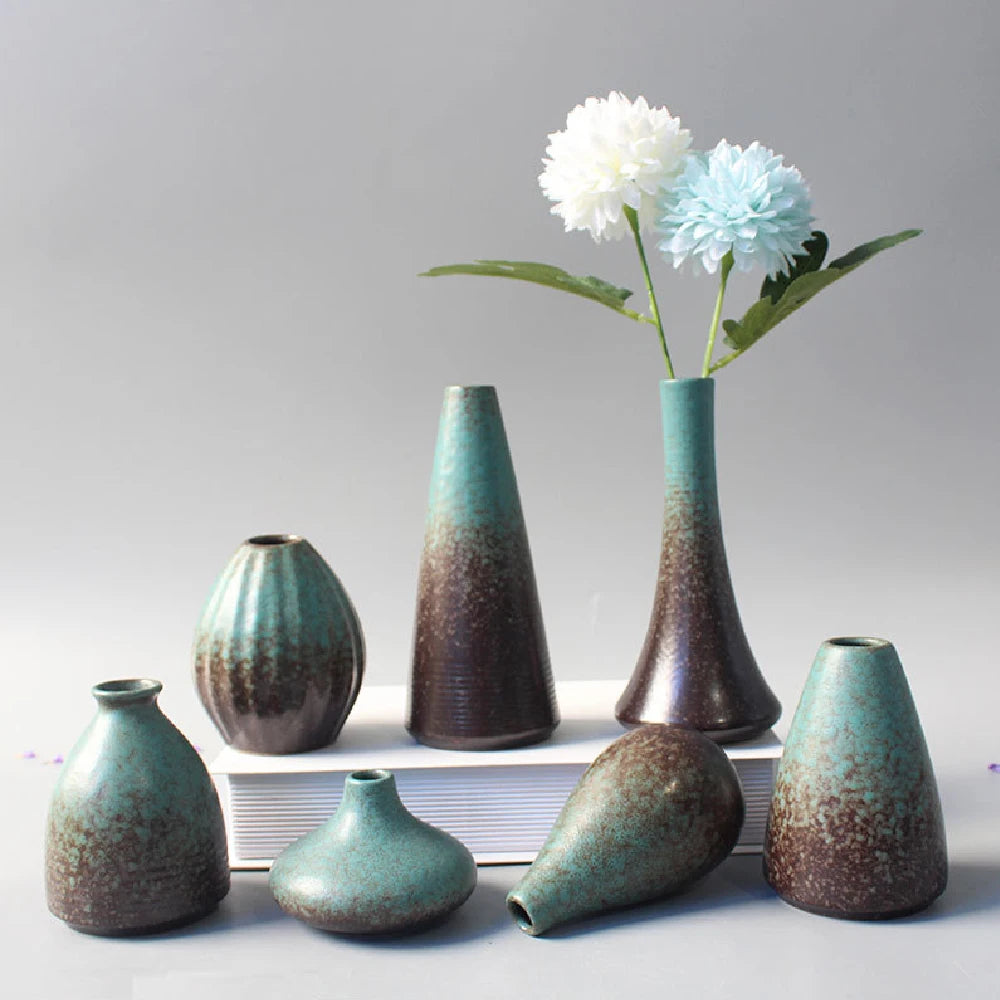 Ceramic Small flower Vase Home