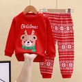 Children's clothes Christmas Cotton Pajama Set for boys, fully printed Children's sleepwear Set for 1-8 Years