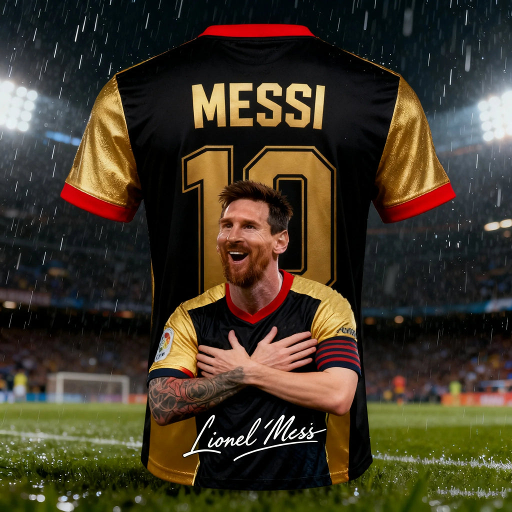 MESSI #10 2026 AI Football Jersey Fan Edition Training Tee for Kids and Adults Comfortable and Breathable Summer Sportswear