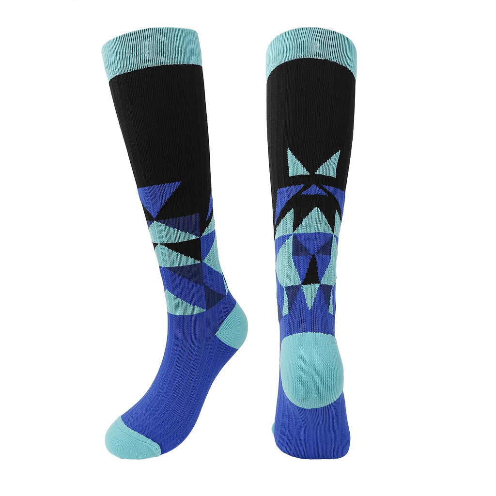 3 Pairs Breathable Mesh Athletic Terry Socks Cushioned Moisture-managing and Durable Reduces Foot for Running Hiking & Sports