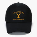 Classic Yellowstone Dutton Ranch Foam Trucker Cap Men Women Adjustable Mesh Dad Hat Adult Daily Sun Sports Visor Caps