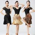 Adult Latin Dance Skirts Women's Practice Clothing Tassel Skirts Bot Wear Cetition Dance Performance Clothing