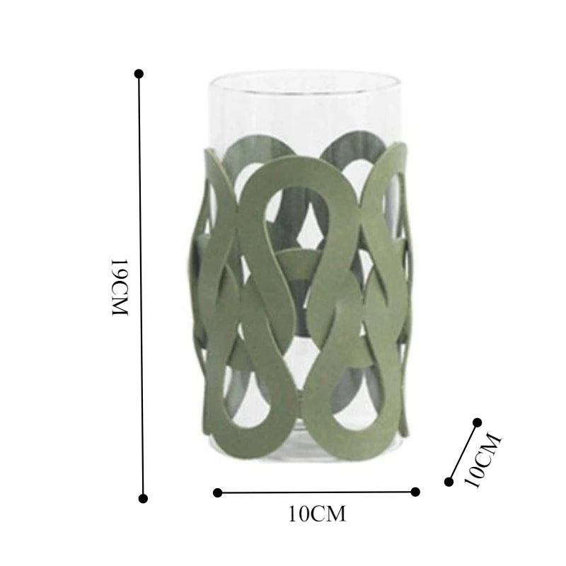 Glass Vases Decoration Aesthetic Flower Vase