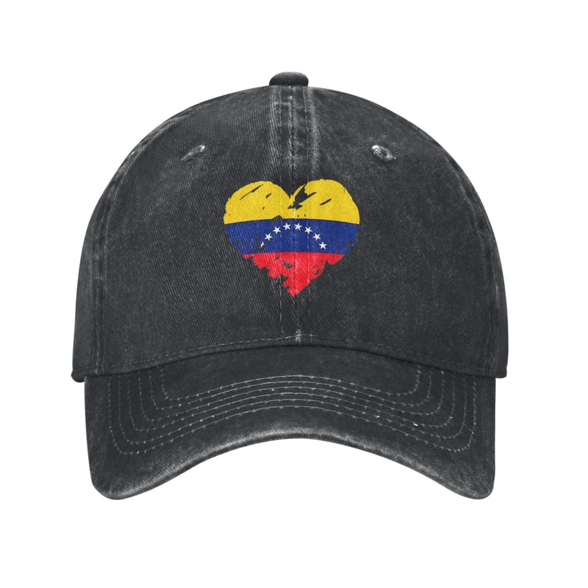 Vintage Venezuela Flag Baseball Cap Men Women Distressed Washed Snapback Hat Venezuelan Sandwich Outdoor Running Golf Caps Hat