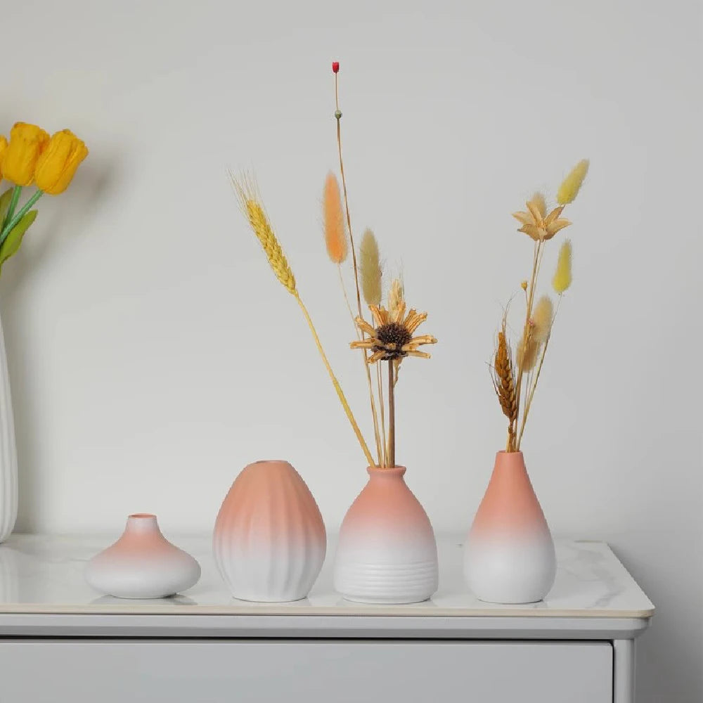 Ceramic Small flower Vase Home