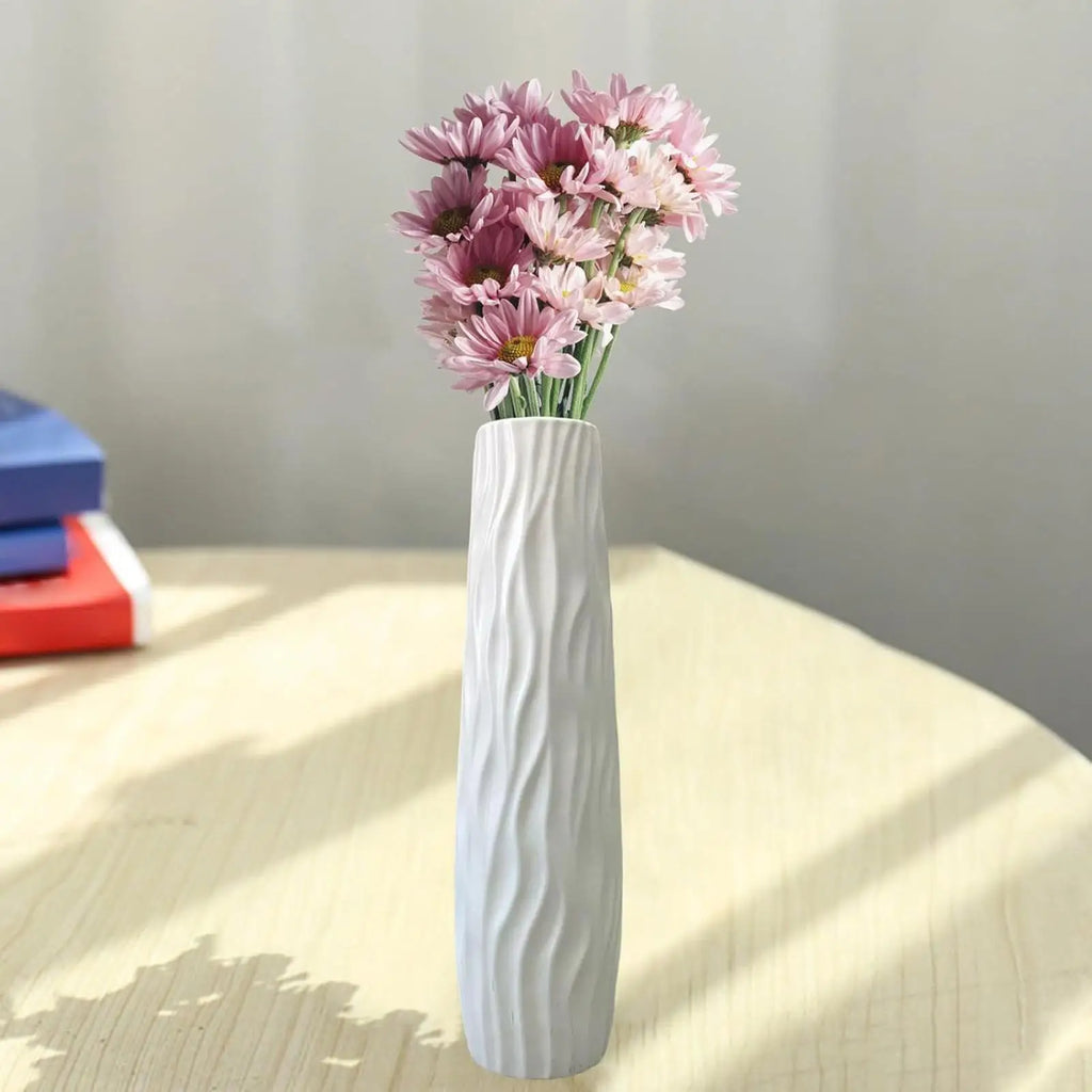 Tall Vases for Floor Textured Standing Decoration