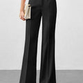 Women Suit Pants Autumn New Streetwear Fashion Casual Slim Pockets Zippers Trousers Solid Elegant Lady Versatile Pants Clothing
