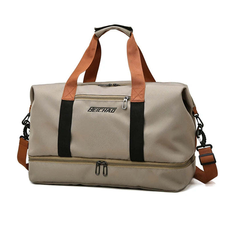 Luggage Bags Leisure Travel Large Capacity Breathable Waterproof Wear-resistant Men and Women's One Shoulder Crossbody Bag
