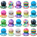 6/12PCS Octopus Slow Squishy Toys Soft Stress Relief Fidgets Toys for Kids Party Favors Classroom Rewards Easter Basket Stuffers