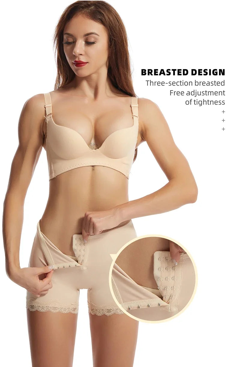 Women Butt Lifter Panties Body Shaper Buttock Open Booty Shorts Underwear Tummy Control Hip Enhancer Shapewear Ass Push Up Panty