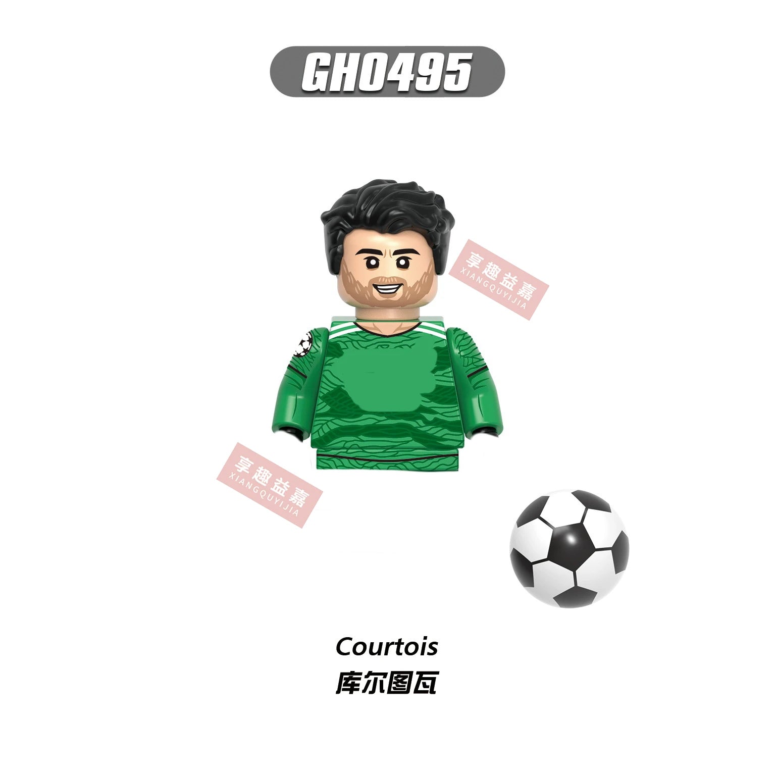2026 NEW World Famous Football Players Figurine Messi Ronaldo Neymar Lewandowski Mini Action Building Block Model Toy Kids Gifts