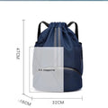 Basketball Football or swimming bag dry wet separation swimsuit storage bag sports backpack training and fitness drawstring