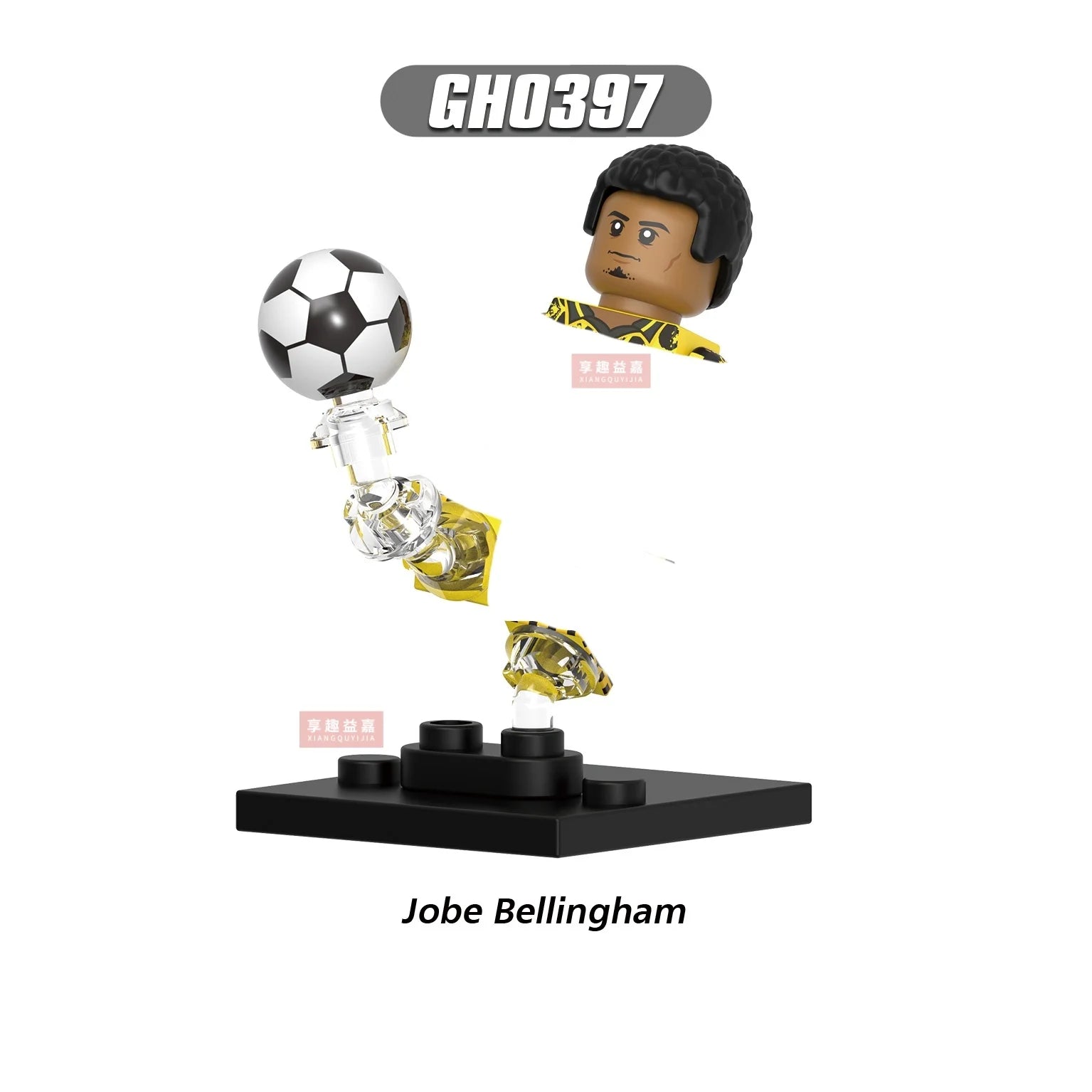 2026 NEW World Famous Football Players Figurine Messi Ronaldo Neymar Lewandowski Mini Action Building Block Model Toy Kids Gifts