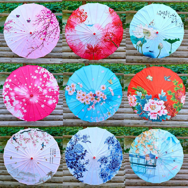 Hot Selling Ancient Style Umbrellas Scenic Chinese Style Ceiling Decoration Umbrellas, Hanfu Cosplay Decor
