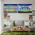 2026 Football Match HD Print Commemorative Poster Wall Art Sports Fan Collection Souvenir for Football Lovers Bedroom Room Decor