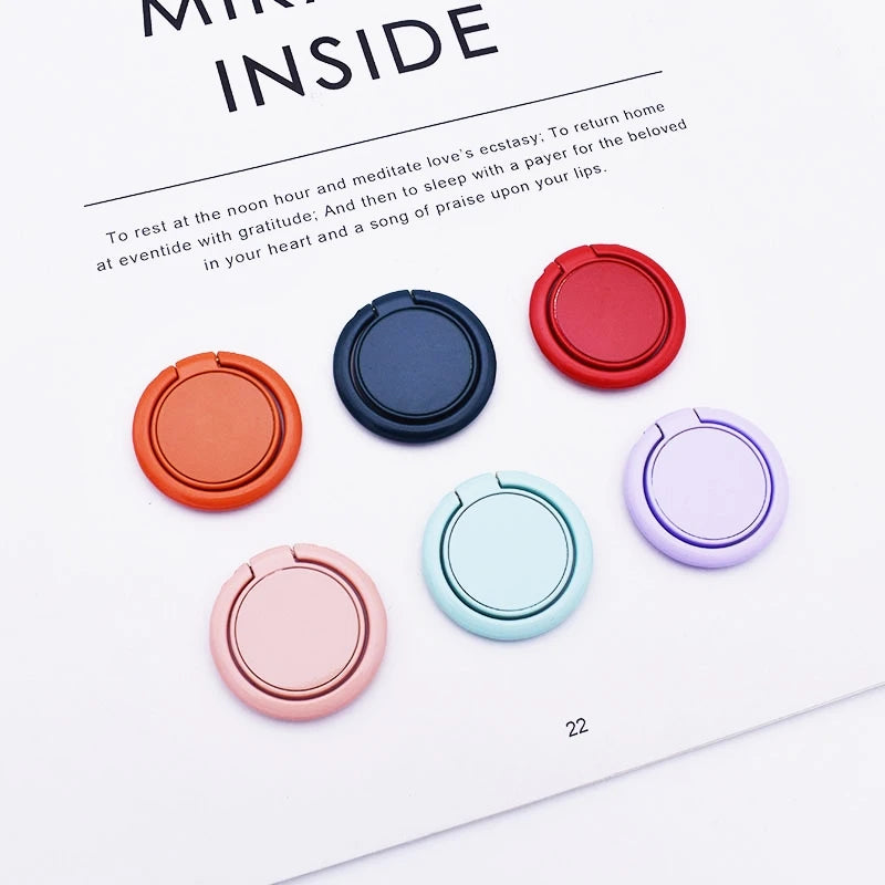 1PCS Extremely Thin Mobile Phone Socket Holder Universal Car phone Bracket Stand Accessories Finger Ring For iphone 12 13 pro