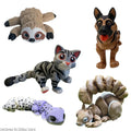 Multi-articulated 3D Printing Articulating Animals Squirrels Foxes Dogs Wolves for Home Desk Decoration Decor Kids Gift