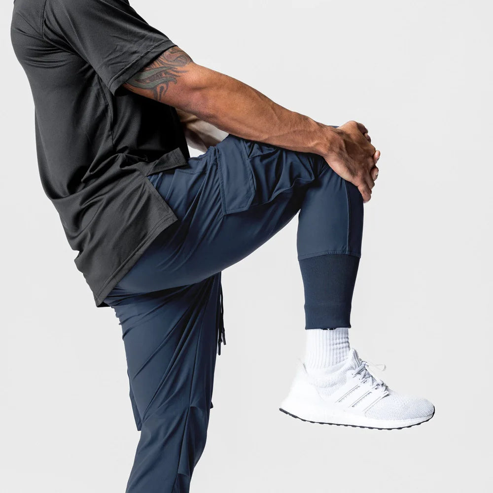 Man Pants Summer Casual Loose Trousers New In Men Clothing Fitness Sport Jogging Tracksuits  Drawstring  Sweatpants  Pants