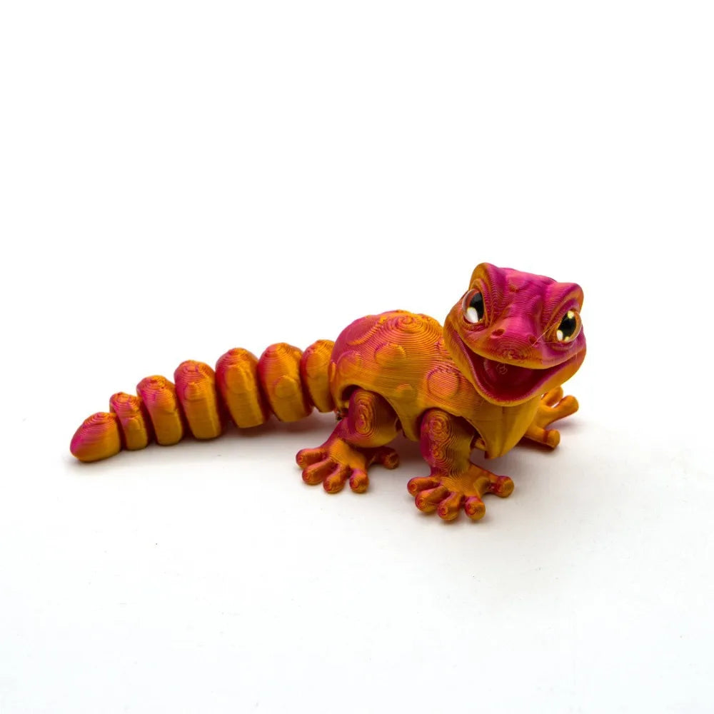 2025 Multi-joint Movable 3D Printed Animals Mini Home Accessories Relief Sensory Toy Funny Cute Kids Gift