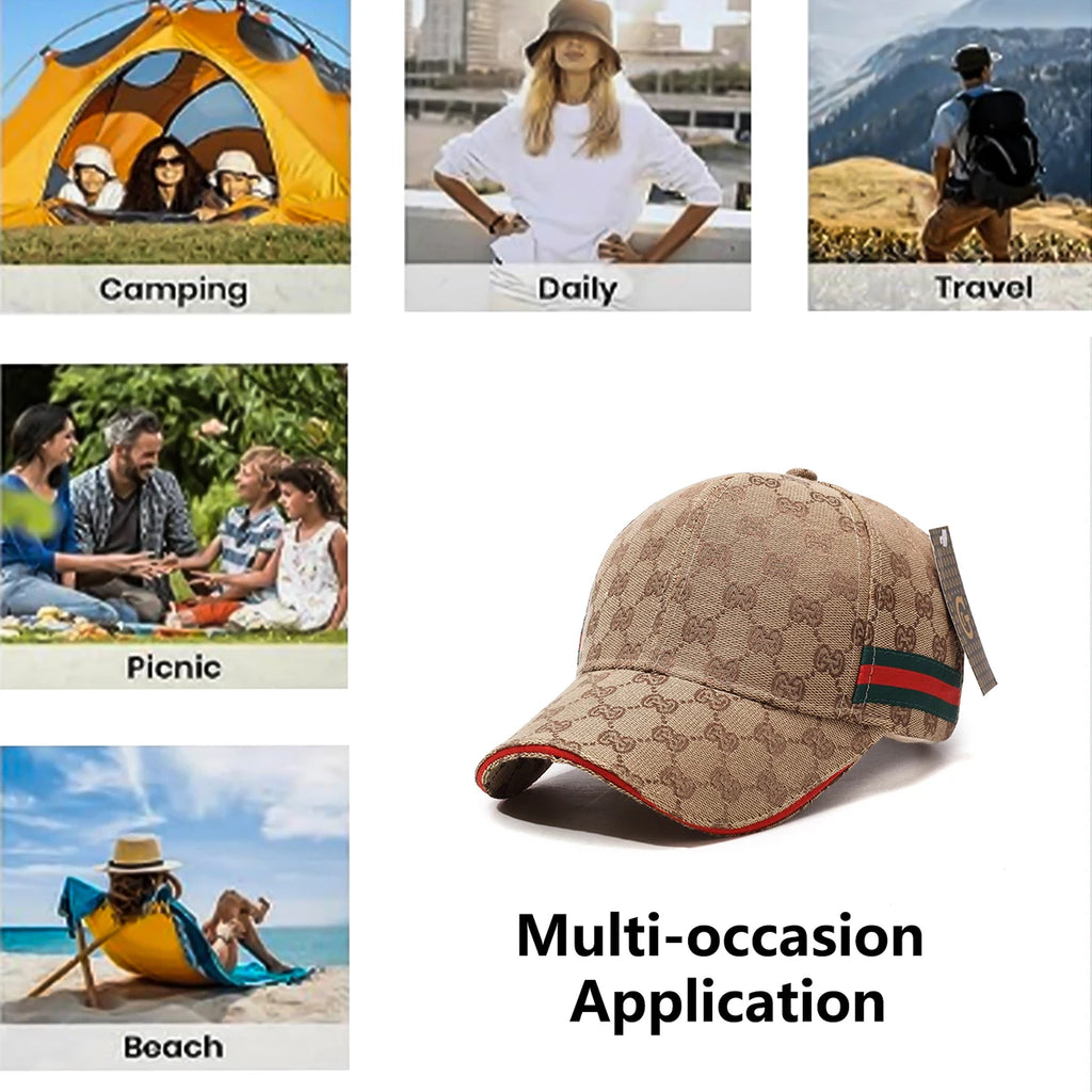 Hats Women's Sports Fashion Outdoor Baseball Caps Men's Embroidered Letter Caps Show Face Small Sunscreen Sun Hats