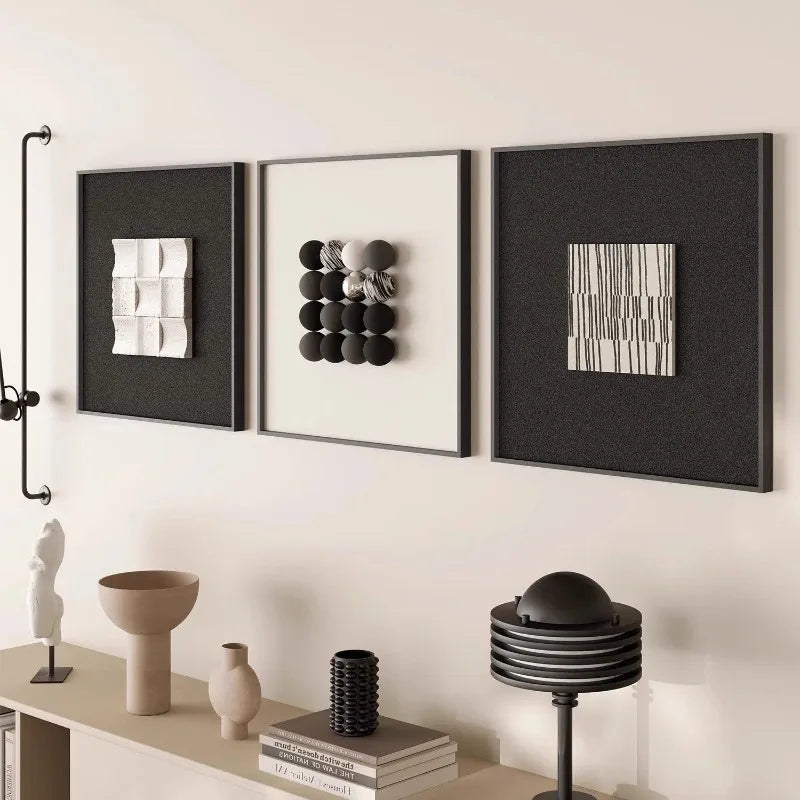 European-style Minimalist  Wall Art Living Room Decoration Vertical Decor Dining Room Foyer Irregular Wall Art Home Decoration