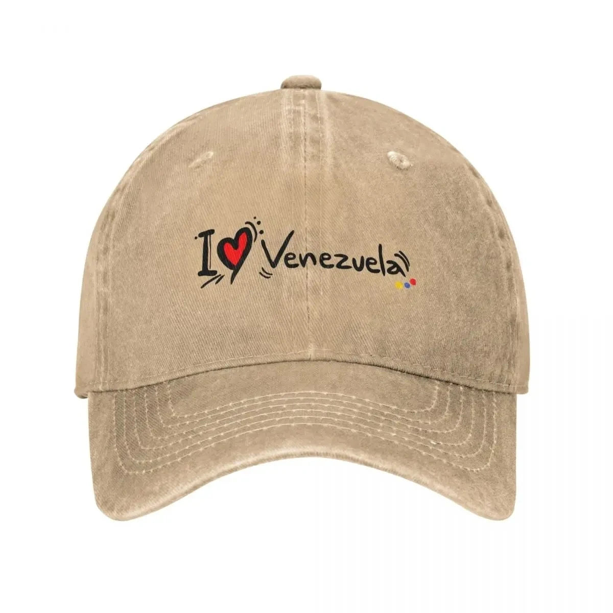 Vintage Venezuela Flag Baseball Cap Men Women Distressed Washed Snapback Hat Venezuelan Sandwich Outdoor Running Golf Caps Hat